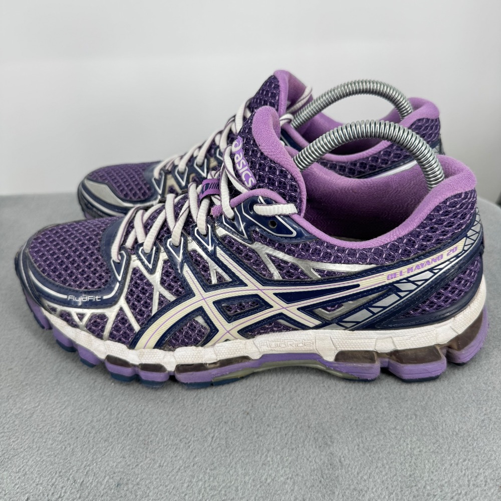 ASICS Gel-Kayano 20 20th Anniversary Womens 10 Purple T3N7N No Insoles